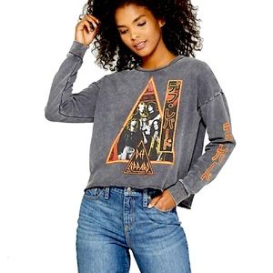 JUNKFOOD Def Leopard Tour Pullover